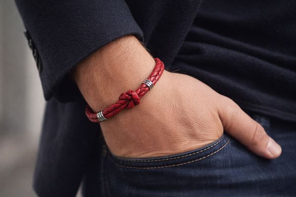 BRACELET CUIR HOMME