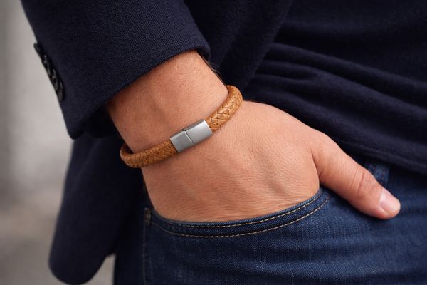 Bracelets en cuir homme