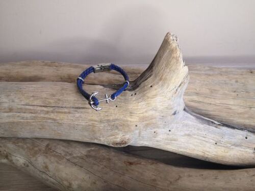 Bracelet homme en cuir tressé