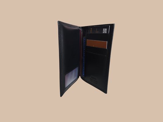 PORTE PASSEPORT EN CUIR LISSE
