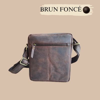 SACOCHE HOMME CUIR VERITABLE