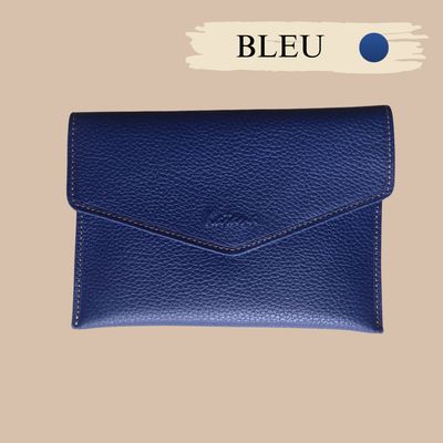 ENVELOPPE PORTE PAPIER EN CUIR