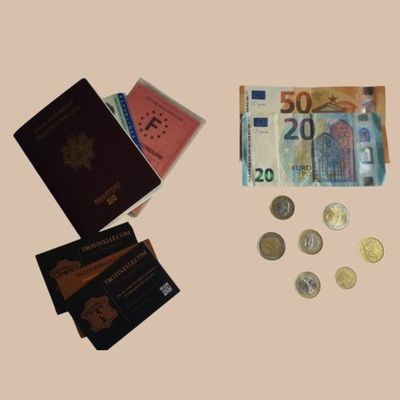 petit portefeuille cuir