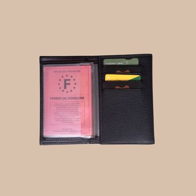 PORTE PAPIER EN CUIR