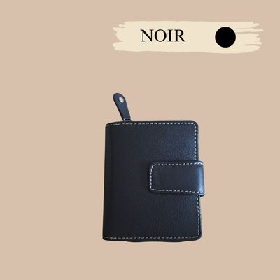 PORTE MONNAIE EN CUIR LISSE DE VACHETTE