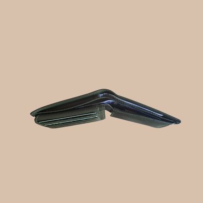 Porte monnaie au style italien homme ou femme en cuir de vachette véritable