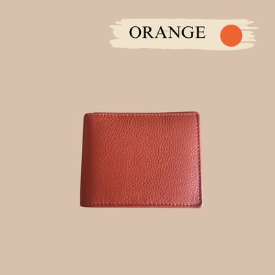 Porte monnaie au style italien homme ou femme en cuir de vachette véritable