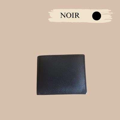 Porte monnaie au style italien homme ou femme en cuir de vachette véritable