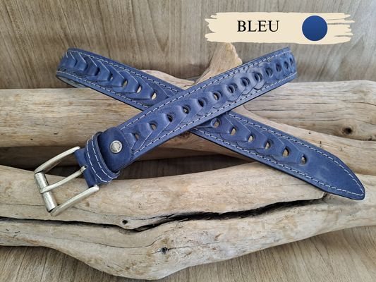 CEINTURE EN CUIR AU LOOK AUDACIEUX
