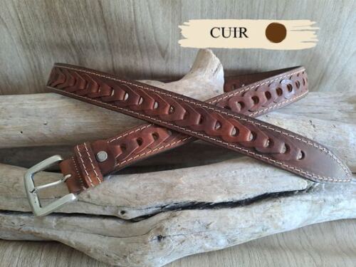 CEINTURE EN CUIR AU LOOK AUDACIEUX
