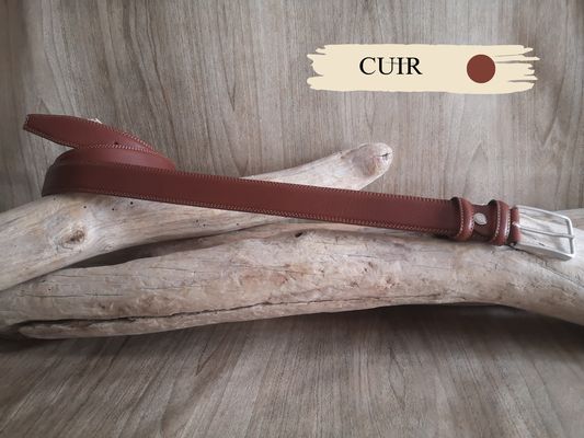 CEINTURE CUIR HOMME ARTISANALE
