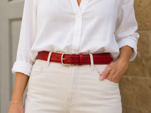 CEINTURE EN CUIR DE VACHE