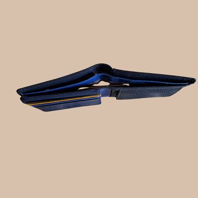 Porte feuille format italien en cuir
