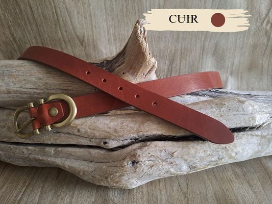 CEINTURE BOUCLE DORÉ