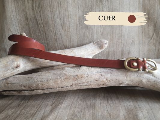 CEINTURE BOUCLE DORÉ