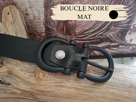Ceinture cuir femme de qualité.
