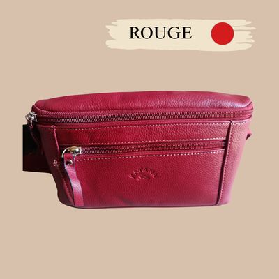 Banane femme en cuir. Katana