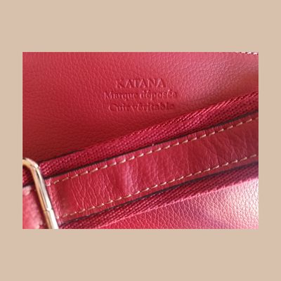 Banane femme en cuir. Katana