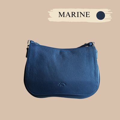 Sac bandoulière femme en cuir