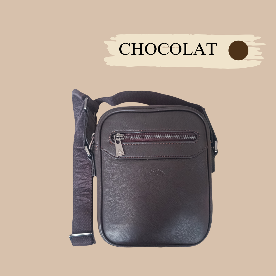 Sacoche cuir homme