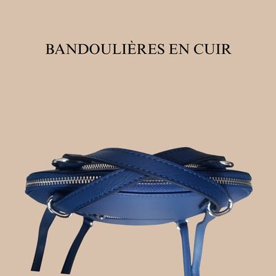 Sac à dos en cuir de vachette grainé