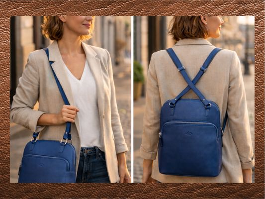 Sac à dos en cuir tendance