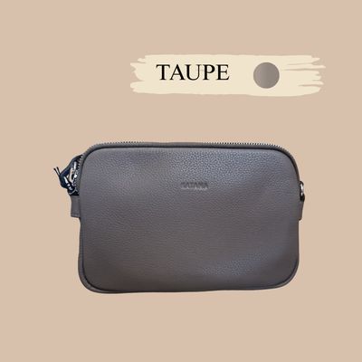 Sac bandoulière femme en cuir de vachette pleine fleur