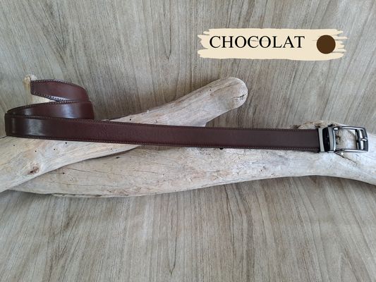 Ceinture automatique homme en cuir de vachette
