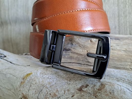 Ceinture automatique homme en cuir de vachette