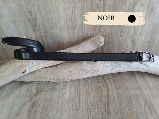 Ceinture automatique homme en cuir de vachette