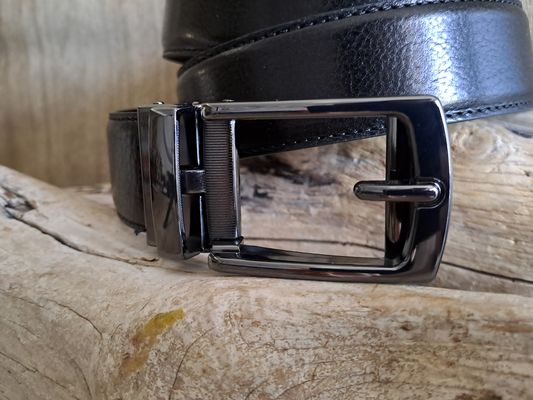 Ceinture automatique homme en cuir de vachette
