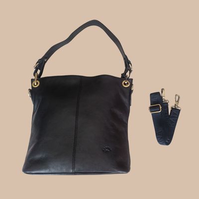 Sac à main bandoulière en cuir
