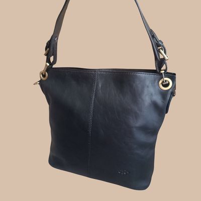 Sac à main bandoulière en cuir