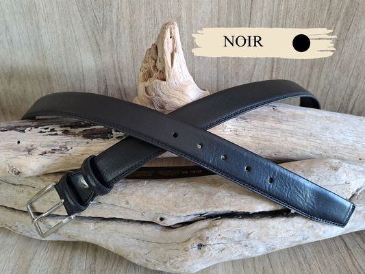Ceinture homme cuir pleine fleur de veau