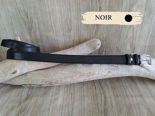 Ceinture homme cuir pleine fleur de veau