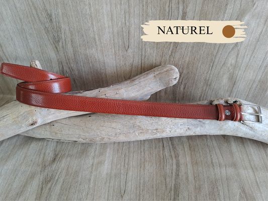 Ceinture homme cuir pleine fleur de veau
