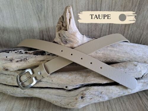 Ceinture pour femme en cuir véritable