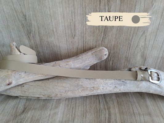 Ceinture pour femme en cuir véritable