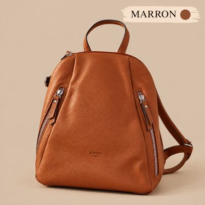 sac à dos en cuir pour femme