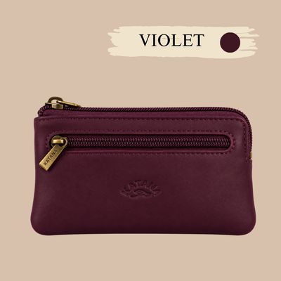 Petit porte monnaie en cuir
