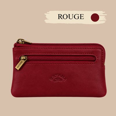 Petit porte monnaie en cuir