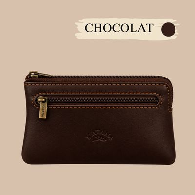 Petit porte monnaie en cuir