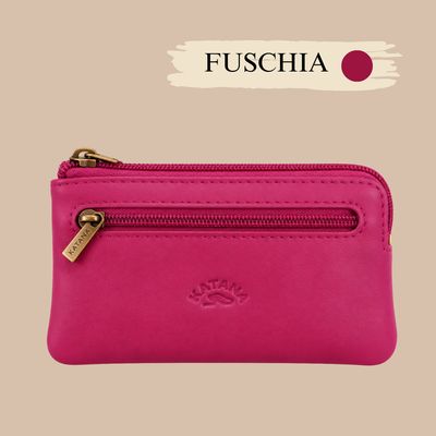 Petit porte monnaie en cuir
