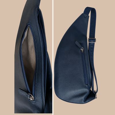 Petite sacoche cuir homme